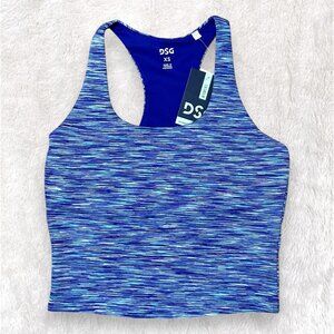 DSG Women’s Momentum Crop Tank Top | Blue | Size XS | NWT